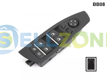 Κονσόλα διακόπτης ηλεκτρικών παραθύρων BMW 7 F01 F30 F02 GT F07 - BB08